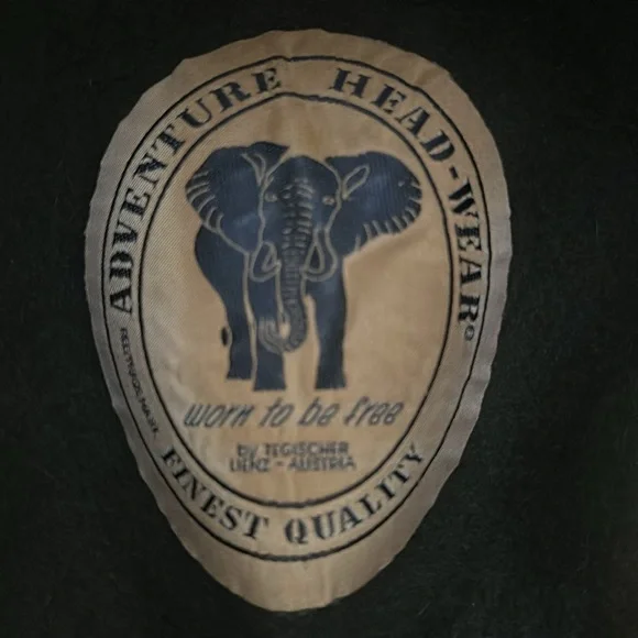 Vintage Austrian wide brim adventure hat - Picture 5 of 6